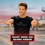 Hrithik Roshan Instagram - Looking out for a WINGMAN to join our squad! Chat now, put your skills to test & #BeAFighter! (Link in story) #Fighter Forever 🇮🇳 #FighterOn25thJan