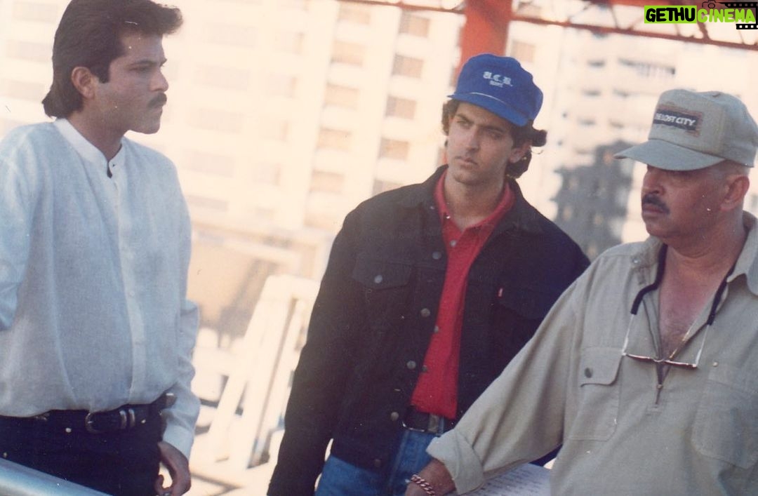 Hrithik Roshan Instagram - Sets may have changed, scripts may have changed and I may have graduated from being his AD in Khel to costar in #Fighter - but @anilskapoor’s energy and mastery of craft remains as incredible as ever! Happy Birthday Anil Sir - keep being the ‘Rocky’-ing human you are!