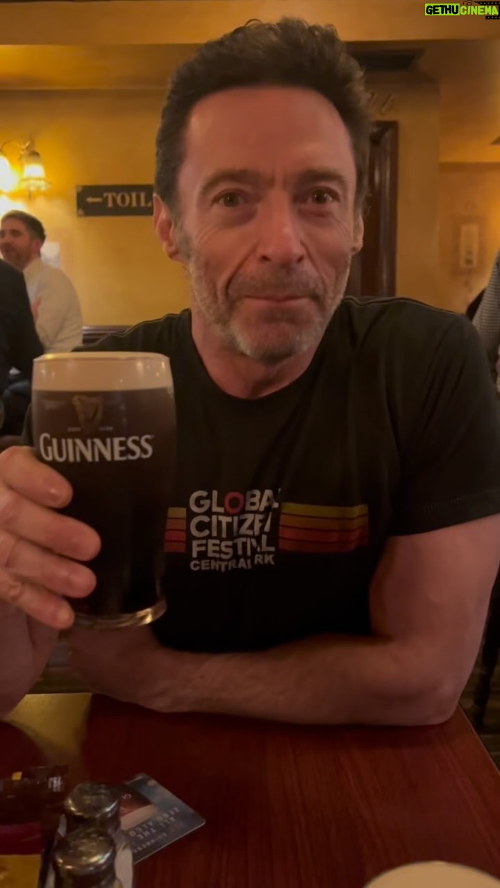 Hugh Jackman Instagram - Back in Dublin. Part 1.