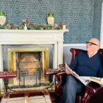 Hugh Wallace Instagram - I popped into the County Arms in Birr today. After a delicious lunch Dee brought me on a tour of the Georgian house. And then challenged me to a game of chess, on a fabulous antique games table. Guess who won? #irishbusiness #irishhotel #irishhotels #irish #georgianbuilding #interiordesign #irisharchitecture #offaly