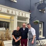 Hugh Wallace Instagram - Myrtle is a fabulous addition to foodie heaven in Ardee. The perfect poached eggs,crispy bacon, tea and toast with Jonathan’s delicious green gage jam. Photo with Jessica & Jonathon. #restaurant #louth #localbusiness #ardee Ardee Co Louth