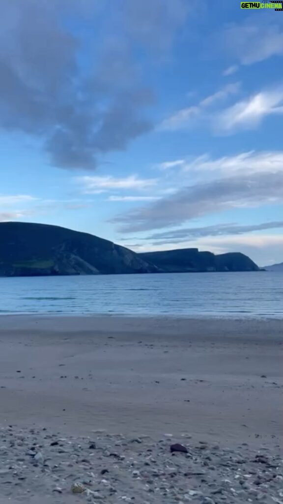 Hugh Wallace Instagram - Beautiful evening, in Achill Island, look at those views.