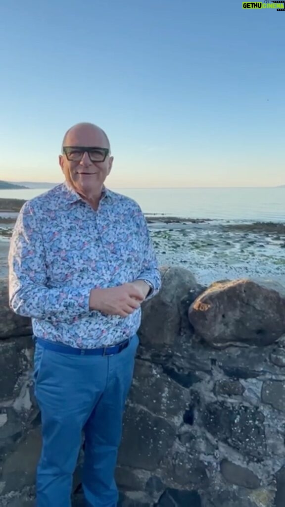 Hugh Wallace Instagram - I’m delighted to be in Antrim & looking forward to exploring! Antrim Coast