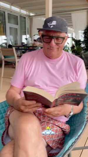 Hugh Wallace Instagram - Go on holidays, it will be sunny they said! 😂