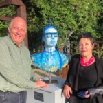 Hugh Wallace Instagram - Inner Punk by @ayeletlalor is one of the many pieces on display in the Summer Sculpture Garden in @montenottehotel in conjunction with @thekildaregallery #sculpture #art #artist #sculptureart Ireland (country)
