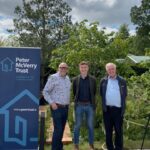 Hugh Wallace Instagram - Pathways To Home is the Peter McVerry @pmvtrust sponsored garden. Designers Sean O’Malley and Oisín Griffin’s garden is designed to represent the journey from homelessness and sleeping rough to living in a safe and secure home. Reflective of the physical and emotional journey undertaken by the Trust’s clients, the garden provides a respite from the pressures of homelessness. A series of pathways of varying heights transects the garden and suggests a staggered journey punctuated by opportunities to seek support. A constrained use of colour defines the textured planting at different levels, which is complemented by the stillness of the timber benches. Carved from wind-blown silver fir, they provide places for contemplation and conversation while overlooking the calming water and considering one’s pathway through life. #gardendesign #bloom