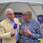 Hugh Wallace Instagram - Marty Whelan live on @rtelyricfm tells me he won’t let @amanda_bone_architects or I into his house at @bordbiabloom today. #boardbiabloom #garden #lyricfm @rtehomeoftheyear Bord Bia Bloom
