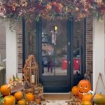 Hugh Wallace Instagram - I met Lorraine from @beyondno.6 Lorraine is transforming this house in North County Dublin, dressing it for Autumn 🍂 & Halloween 🎃 A fabulous install👏 #halloween #halloweendecor #autumndoorstyling #doorscaping #homeinteriors #curbappeal #autumn