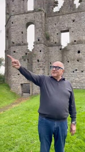 Hugh Wallace Instagram - I had a fantastic day exploring @belvederehousegardensandpark The story behind the jealous wall; Robert Rochfort, the first Earl of Belvedere, became known as the Wicked Earl. His brother George built nearby Tudenham House (then called Rochfort House), but its back was facing Belvedere. This infuriated the Earl, who promptly built this structure to block his view.
Designed by Thomas Wright to look like a ruin, after nearly 300 years it is still standing.
When a 10m section collapsed in 1991 the wall was found to have shallow foundations, so work was done to strengthen and protect it.
It remains the largest folly in Ireland. 
#irisharchitecture #architect #architecture #houseandgarden