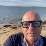 Hugh Wallace Instagram - I’m off from a dip! #swim Rathmullen, Donegal, Ireland