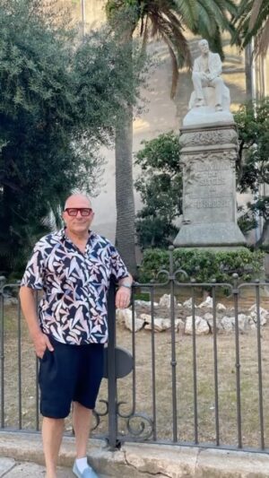 Hugh Wallace Instagram - Our first day on holidays in Sitges today. 
Each “stick” is €2. 
Heading to Barcelona on Monday 
#españa 
#sitges