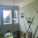 Hugh Wallace Instagram - I had the pleasure of recently staying in @coopershill An 18th century Grand Irish Country Mansion, set in a 500 acre estate, with a river running through the property the wildlife is prolific. Follow for more as I will be sharing the interiors & some of the more unusual items in the fabulous family owned house. #architecture #irisharchitecture #listedbuilding #georgianarchitecture #hotel #historical Coopershill House