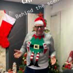 Hugh Wallace Instagram - That’s a wrap! Wishing you all a very Happy Christmas. #christmasjumperday Dublin, Ireland
