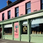 Hugh Wallace Instagram - Walking through Dundrum, I spotted the facade of @pyedundrum illuminated by the sun. Great colour scheme & brought back memories of an old Pye TV, when usually the youngest was the remote control! #sunnyday☀️ #facade #colour Dundrum, Dublin