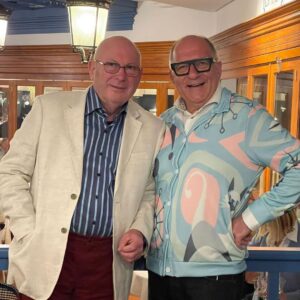 Hugh Wallace Instagram - Wishing Patrick Oman my beloved friend and confidant, for over 45 years, a fabulous happy birthday today. 
#friendship