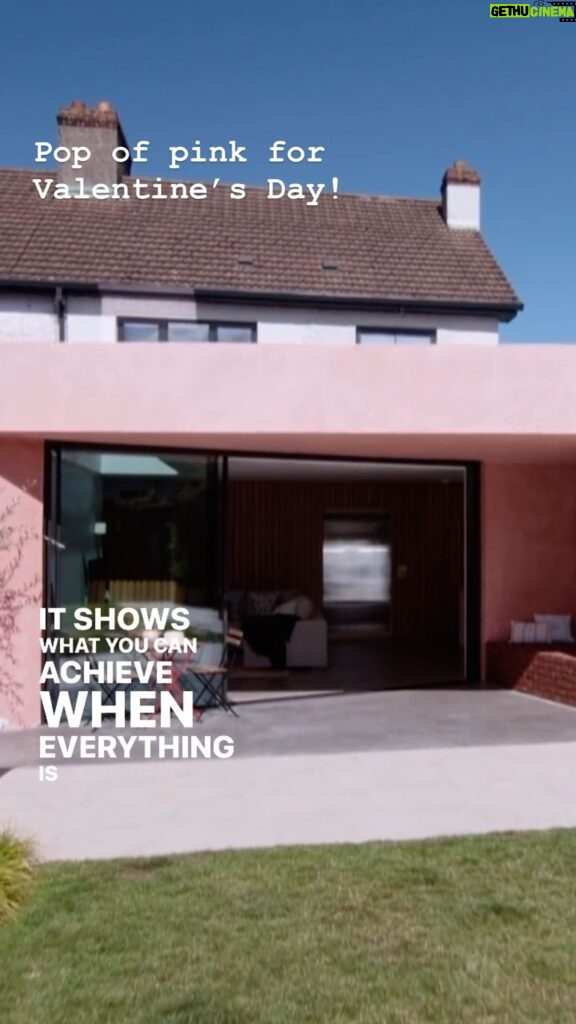Hugh Wallace Instagram - A pop of pink for the day that’s in it. First program airs tonight @rteone #homeoftheyear #hoty2023 #irishhomes #irisharchitecture #architect #interiordesign Ireland (country)