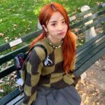Huh Yun-jin Instagram - walk in the parkk