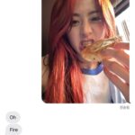 Huh Yun-jin Instagram - hot teok!