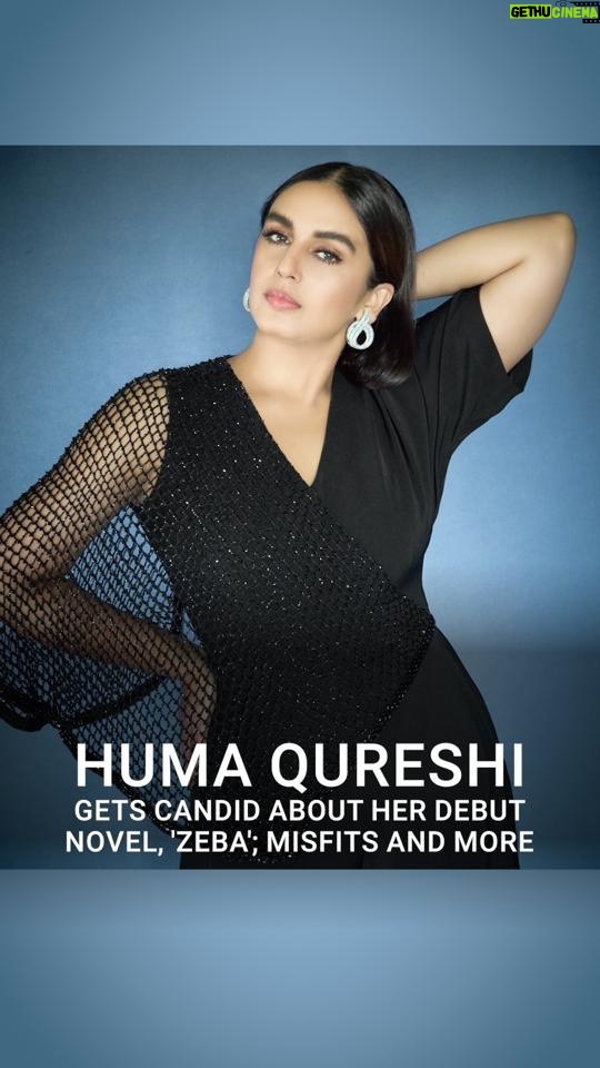 Huma Qureshi Instagram - @iamhumaq adds another feather in her hat and pens down the novel “Zeba”. In an exclusive interview she reveals the inspiration behind her newest venture. #HumaQureshi #Zeba #interview #femina