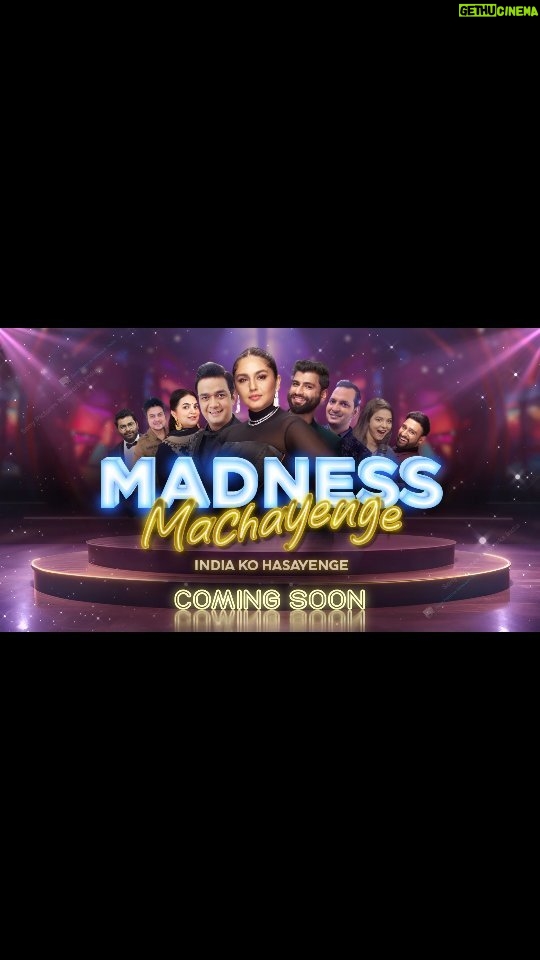 Huma Qureshi Instagram - Poore India ko entertainment se hasane ki zimmedaari ab hum nibhayenge aur madness machayenge! 😂💯 Dekhiye #MadnessMachayenge, jald hi, sirf #SonyEntertainmentTelevision par! #MadnessMachayengeIndiaKoHasayenge #ComingSoon #MadnessMachayengeOnSonyTV @iamhumaq @realharshgujral @filmychokri @the_gaurav_dubey @badrikeushal @kettansingh @iamparitoshtripathi @bcaunty @inder.sahani1 @shreyabugde