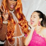 Humberly Gonzalez Instagram - We dress up, we go out, we take photos in all-gender bathrooms 🙆🏽‍♀️💖🪩✨ Thank you @thequeenpriyanka for such a magical night!! Palais Royale