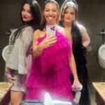 Humberly Gonzalez Instagram - We dress up, we go out, we take photos in all-gender bathrooms 🙆🏽‍♀️💖🪩✨ Thank you @thequeenpriyanka for such a magical night!! Palais Royale