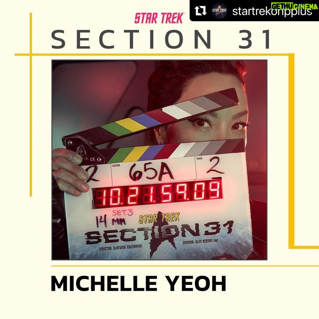Humberly Gonzalez Instagram - HELLOOOO STAR TREK UNIVERSE ππ½π«π¬ γ»γ»γ» Production has officially launched on #StarTrek #Section31, an original movie event coming to @ParamountPlus. @michelleyeoh_official is joined by @omarihardwickofficial, @kaceykadoodles, @thesamrichardson, @svenruygrok, @therobkazinsky , @humberly, and James Hiroyuki Liao.