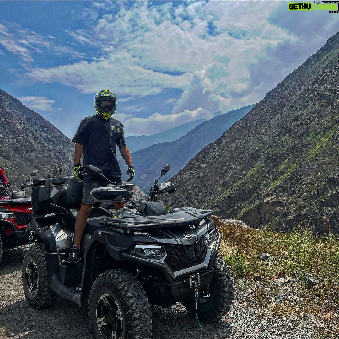 Humberto Bandenay Instagram - Having a great time 🏕️🏍️👊🏼 #roadtrip #cuatrimoto #peru #teambandenay🔥 #ufc #life