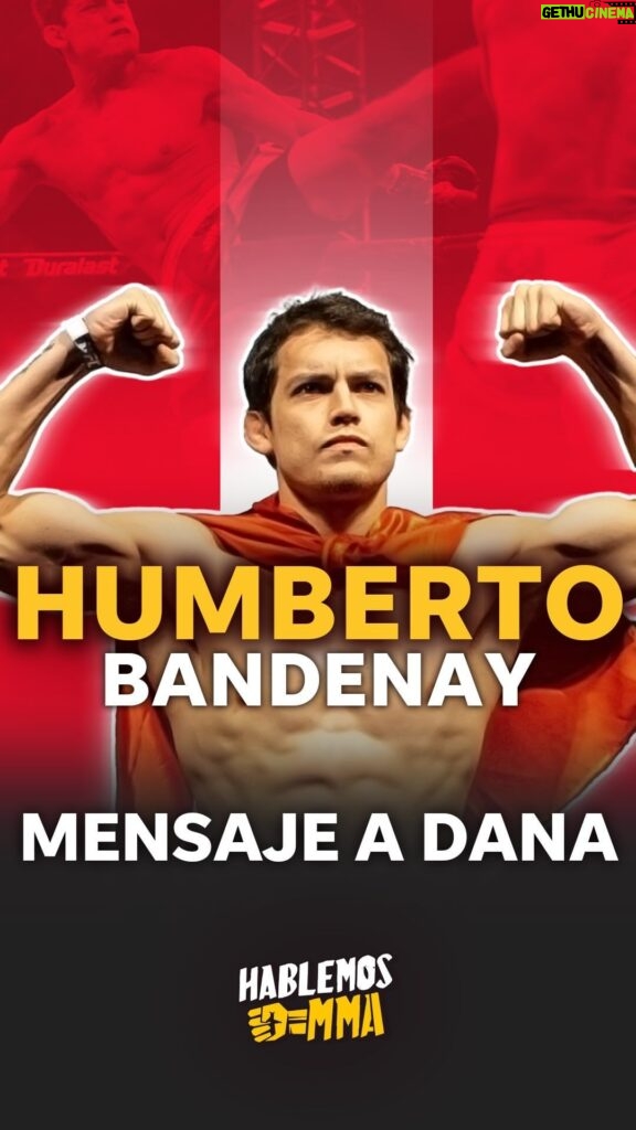 Humberto Bandenay Instagram - “ESTOY LISTO”, el mensaje de Humberto Bandenay a UFC. 😤🇵🇪 Entrevista completa disponible en YouTube y todas las plataformas de podcasts. #ufc #mma #mixedmartialarts