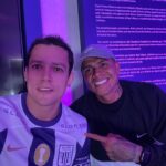 Humberto Bandenay Instagram - Hoy fue un gran día junto al club de mis amores @alianzalima , atentos a lo que se viene por el mes de octubre 💜🤍 ARRIBA ALIANZA TLV ! Se viene el TRI 🏆🏆🏆 #alianzalimacorazón #mesmorado💜 #señordelosmilagros #matvte #morado #grone #mma