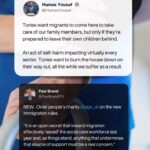 Humza Yousaf Instagram - Tories want migrants to come here to take care of our family members, but only if they’re prepared to leave their own children behind. An act of self-harm impacting virtually every sector. Tories want to burn the house down on their way out, all the while we suffer as a result.