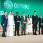 Humza Yousaf Instagram - At 🌍 #COP28 I took part in a @unclimatechange panel on building resilient and sustainable supply chains. 🏴󠁧󠁢󠁳󠁣󠁴󠁿 @scotgov is investing £500 million to anchor a new offshore wind supply chain in Scotland. To cut emissions, create green jobs and send a message to investors that Scotland means business. Dubai, United Arab Emirates