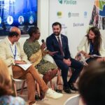 Humza Yousaf Instagram - At #COP28 I announced a further £2 million funding for loss and damage, taking @scotgov's Climate Justice Fund to £36 million. @c40cities and @givedirectly will each receive £1 million to tackle climate-induced loss and damage in communities worst affected by climate change. Dubai, United Arab Emirates