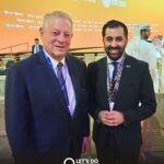 Humza Yousaf Instagram – For decades now, Nobel Peace Prize winner and former VP @algore has shown leadership in promoting global action on climate change.

An inspiring figure, leading calls for ambition and urgency at #COP28, a crucial moment in our collective efforts to tackle the climate emergency. Dubai, United Arab Emirates