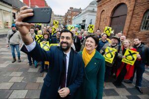 Humza Yousaf Instagram - SNP MP @alisonthewliss has relentlessly campaigned against the two-child limit and abhorrent rape clause.

A choice between the Tories, or Labour implementing Tory policy, is no choice at all.

Only @thesnp will stand up for Scotland’s values and oppose cruel Westminster policies