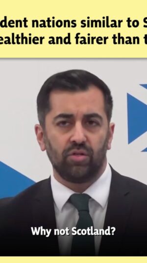 Humza Yousaf Instagram - The Brexit-based UK economy is in a spiral of decline.

Labour and the Tories offer no hope or alternative to the suffering caused by Brexit and failed Westminster economic policy.

Independent countries similar to Scotland are wealthier and fairer than the UK.

#WhyNotScotland?