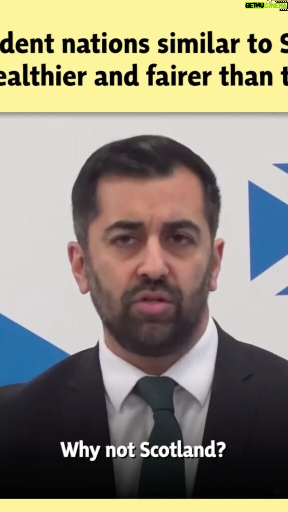 Humza Yousaf Instagram - The Brexit-based UK economy is in a spiral of decline. Labour and the Tories offer no hope or alternative to the suffering caused by Brexit and failed Westminster economic policy. Independent countries similar to Scotland are wealthier and fairer than the UK. #WhyNotScotland?