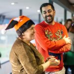 Humza Yousaf Instagram – A real joy to join 🍊 @dundeeunitedct ⚽️ at Tannadice to help out at their Festive Friends lunch.

Christmas is a special time of the year, but for some it can be more difficult.

To all those in communities across Scotland looking out for others this Christmas, thank you 🙏 Tannadice Park
