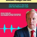 Humza Yousaf Instagram – 🏴󠁧󠁢󠁷󠁬󠁳󠁿 The Labour-run Welsh Government condemns Westminster for cutting Wales’ budget.

🏴󠁧󠁢󠁳󠁣󠁴󠁿 The Scottish Government condemns Westminster for cutting Scotland’s budget.

🥀 So why are Labour in Scotland defending Westminster’s austerity agenda?