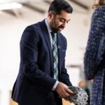 Humza Yousaf Instagram - Scotland has a proud history of innovation. At @be_stbuild, Scotland’s new National Retrofit Centre, I announced @scotgov will provide up to £8 million a year for Scottish Innovation Centres. To help build a more sustainable, productive, low-carbon, innovative, growing economy. Hamilton International Technology Park