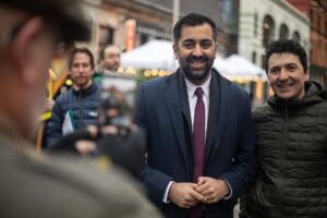 Humza Yousaf Instagram - SNP MP @alisonthewliss has relentlessly campaigned against the two-child limit and abhorrent rape clause.

A choice between the Tories, or Labour implementing Tory policy, is no choice at all.

Only @thesnp will stand up for Scotland’s values and oppose cruel Westminster policies