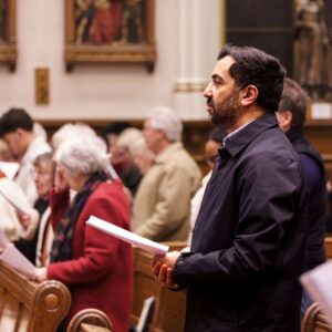 Humza Yousaf Instagram - It was a pleasure joining our Catholic community for midnight mass last night.

The kids were up at 8am this morning, I'm taking that as a win!

The tandoori turkey has been marinated overnight and is ready for the oven.

I hope Santa has been good to you all. Have a lovely day whatever you're doing. 

Merry Christmas to all.

#Christmas #MerryChristmas