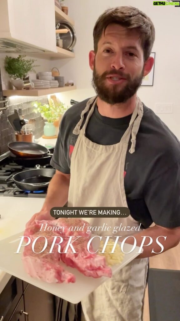 Hunter March Instagram - Hey guys here’s a fun and easy pork chop recipe that you can make in minutes! Instagram put the wrong song in to the edit but I don’t think it really makes a difference. Let me know what you think! #cooking #carefree #cuteedit