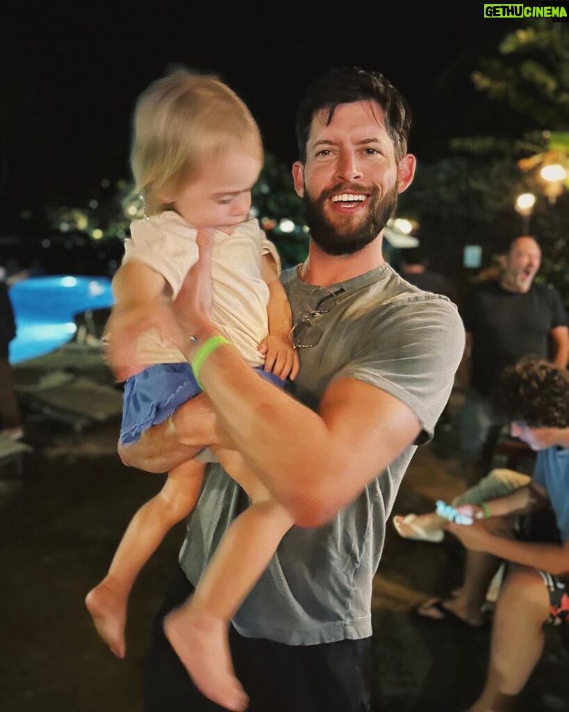 Hunter March Instagram - My angel niece Isla definitely had me feeling a little bit of baby fever right up until she licked the entire rim of the restaurant dinner table and then I was like, never mind. I’m good. I’ll wait for it to be a mistake.