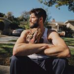 Hunter March Instagram - POV: I coach our kid’s little league team and she’s the best one on the roster. Los Angeles, California