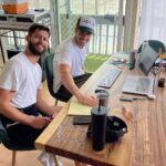 Hunter March Instagram - Happy birthday to my buddy from a different mummy! @stweedie and I started as hosts on the same network, became roommates, then started a TV development company called “Roo Mates”, sold our first show last year, and much, much more. All the while, he’s been avoiding my kisses which is truly an ego hit but I love him anyway. Happy 48th big guy.