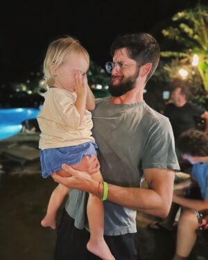 Hunter March Instagram - My angel niece Isla definitely had me feeling a little bit of baby fever  right up until she licked the entire rim of the restaurant dinner table and then I was like, never mind. I’m good. I’ll wait for it to be a mistake.
