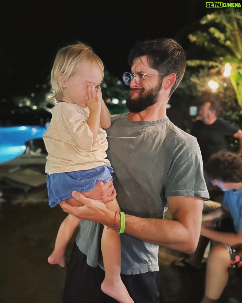 Hunter March Instagram - My angel niece Isla definitely had me feeling a little bit of baby fever right up until she licked the entire rim of the restaurant dinner table and then I was like, never mind. I’m good. I’ll wait for it to be a mistake.