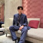 Hwang In-yeop Instagram - 💙 @Dior #Dior #DiorIconSiam Dior ICON SIAM