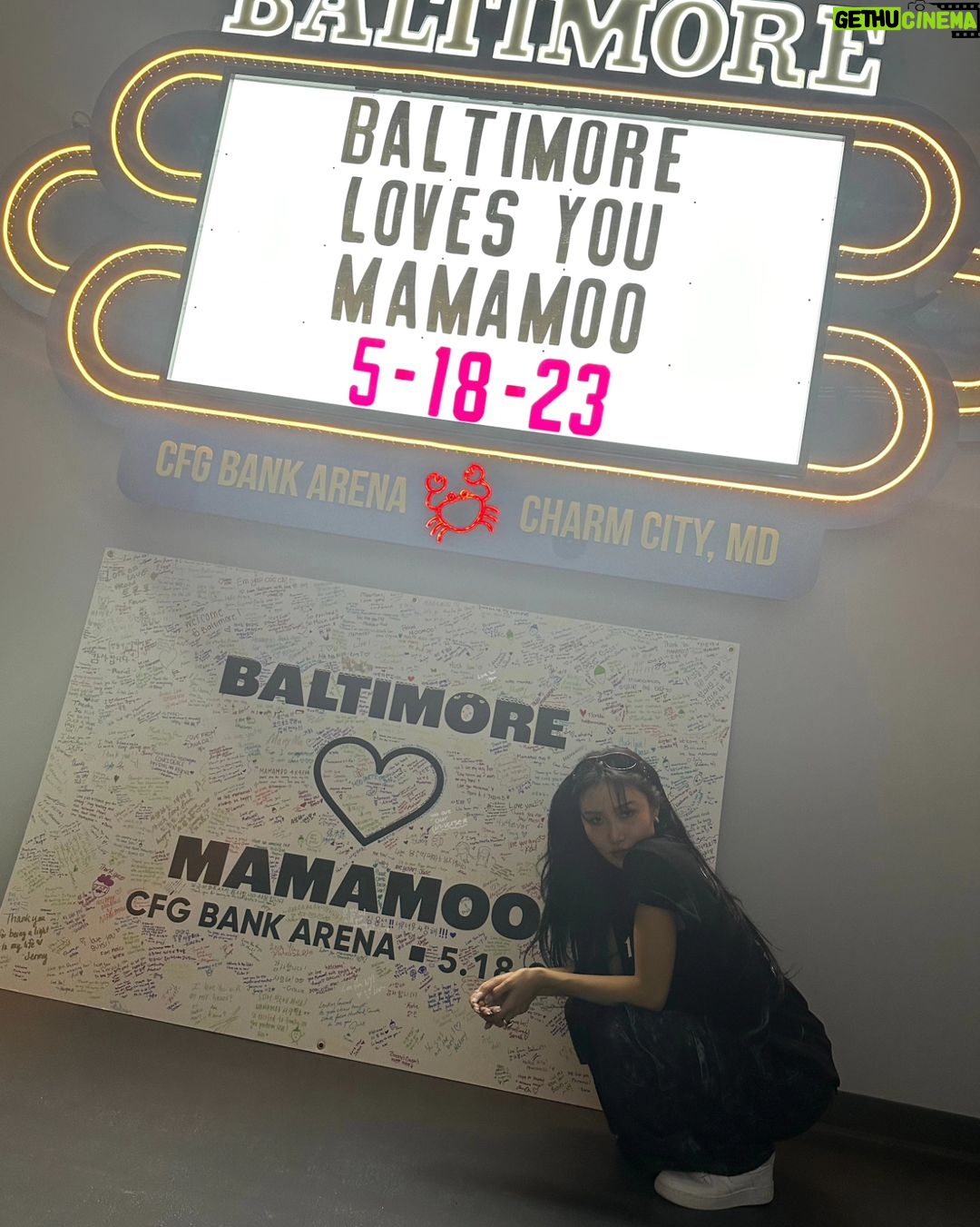 Hwasa Instagram - BALTIMORE , ATLANTA and... NASHVILLE VIBE !! 🤟🏼❤️🔥